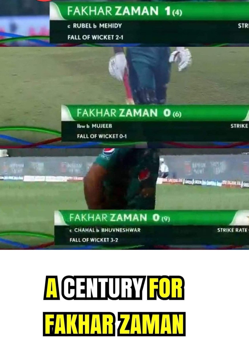 mufaddal_vohra's tweet photo. Well deserved 100 @FakharZamanLive. #PAKvBAN #AsiaCup2018 https://t.co/GvlwSkgIMp