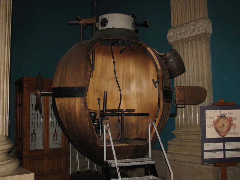 abriggswriter's tweet photo. As a big invention geek, I loved this piece about the worlds first sub... made from wood: https://t.co/wDU2ygpAqF #theinventory #inventions #science https://t.co/HOwaiW22gY