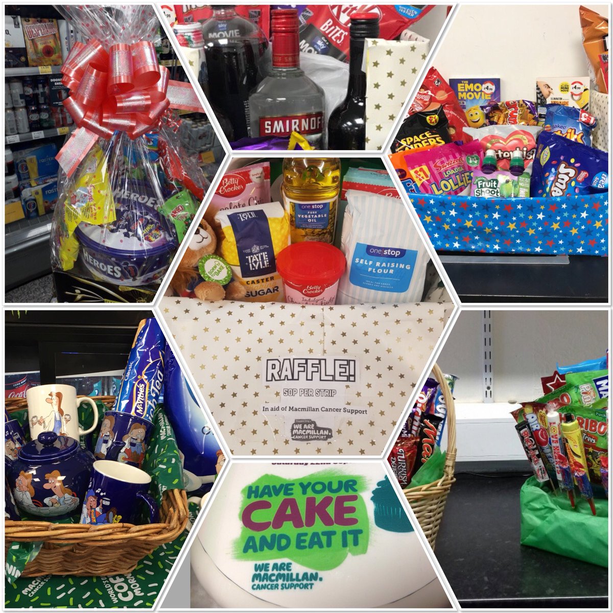It’s @macmillancancer week at One Stop  pop into your local store to see what’s going on. We have lots of tasty treats, raffles, hampers and pop up cafes for everyone to get involved with. All in support of this great cause, come along and join in the fun! #macmillan #welovecake