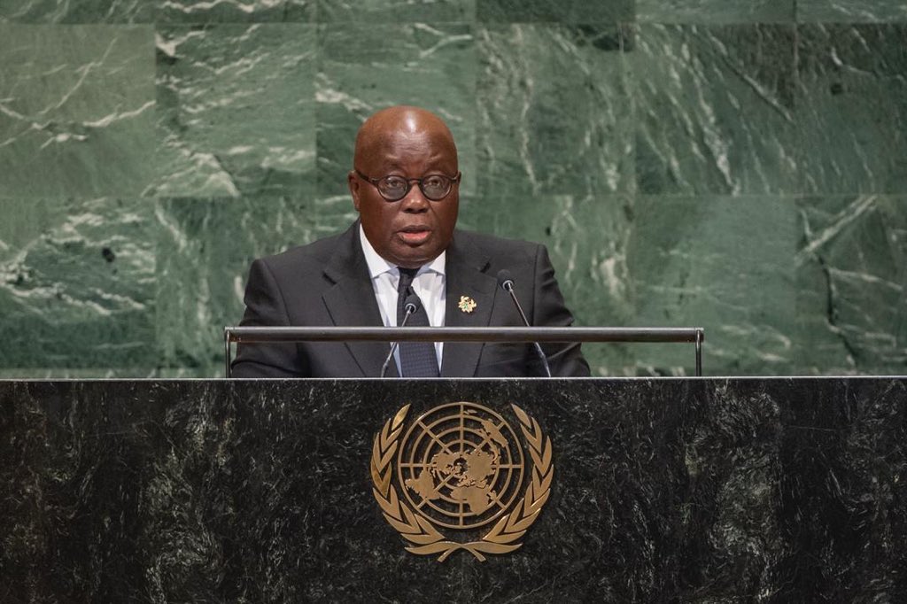NanaPAPPY11's tweet photo. #PresidentAkufoAddoSpeaks. #73rdUNGeneralAssembly2018 https://t.co/tVjTUIsal1