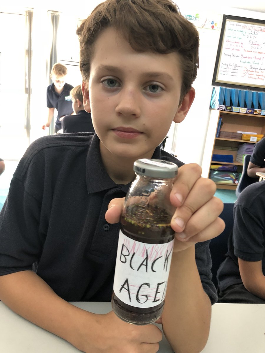 MrsWoodLMS's tweet photo. Making Harry Potter themed potions in Brambles this afternoon! #EyeOfNewt #PhoenixFeather #FairyDust #DragonBlood #Fluxweed @LongMeadowSch https://t.co/XUoZ1crTfR