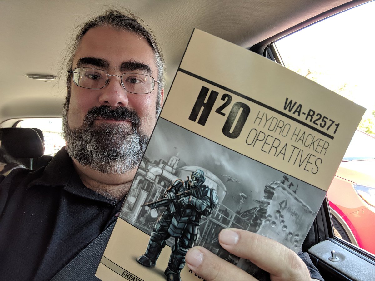 TabletopBellhop's tweet photo. Found this guide at a small convention. About to start reading it. It's by @DNAphil, heard about it from @local666water. 
#IAmLocal666 #H2O https://t.co/e4lWwvRr4S