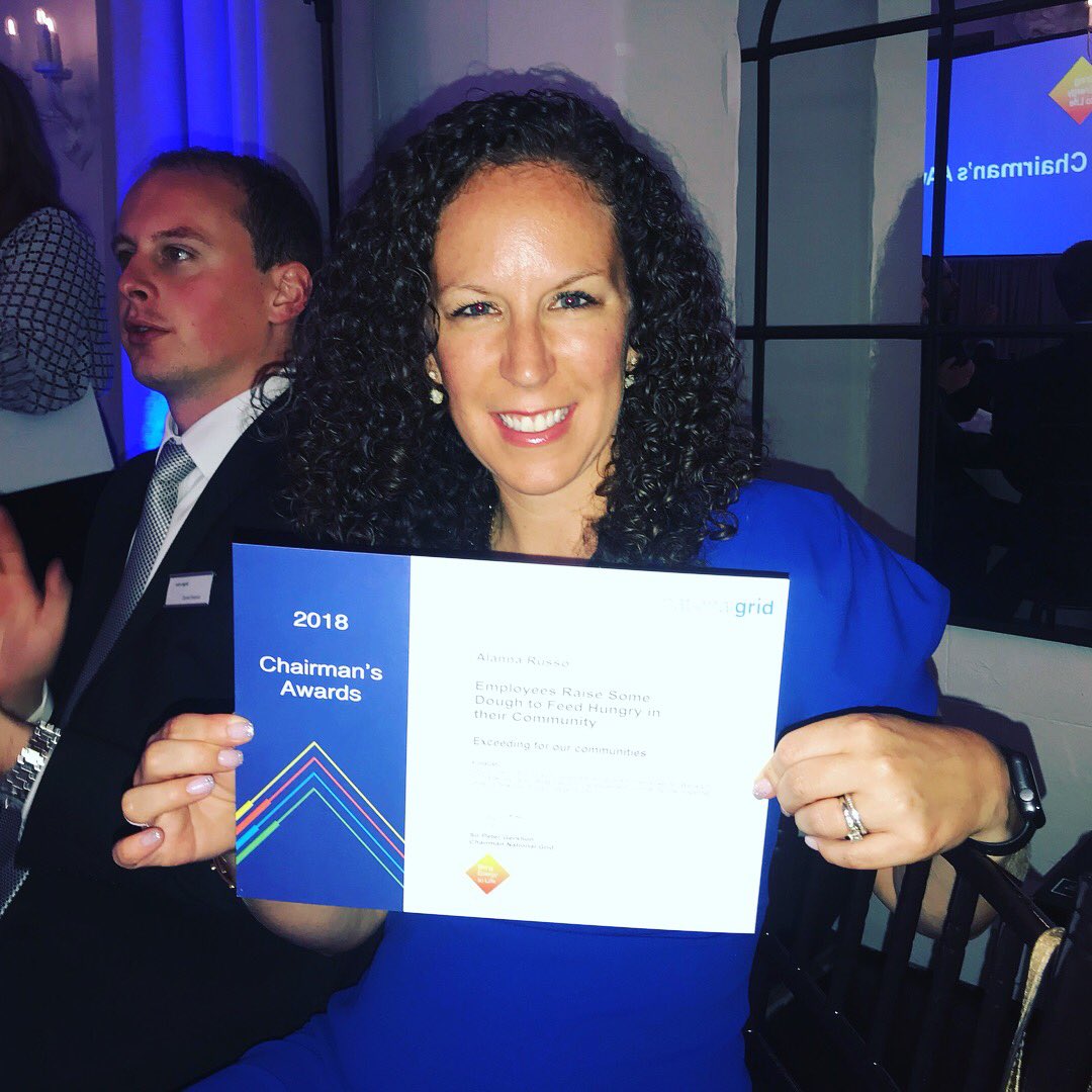 Alanna1206's tweet photo. Awesome evening celebrating achievements @nationalgridus #chairmanawards #breadrun #DoGoodForOthers #GridCares #Teamwork 🎉🥖 https://t.co/903TQ1H9i3