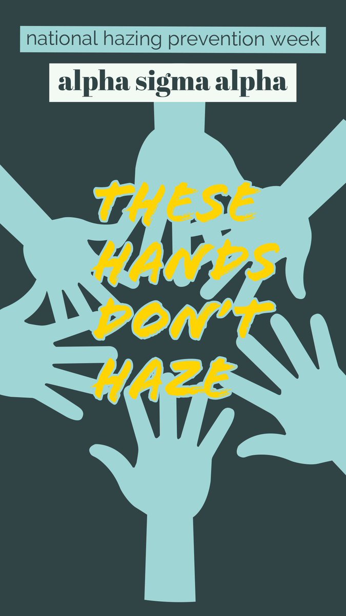 asacmich's tweet photo. Our chapter takes a stand against hazing. It’s not sisterhood. It’s not unity. It’s not love. 

Our hearts are full seeing all the hazing prevention posts this week. Let’s keep up the energy through the year💛💛 https://t.co/o5o6V8LyVU