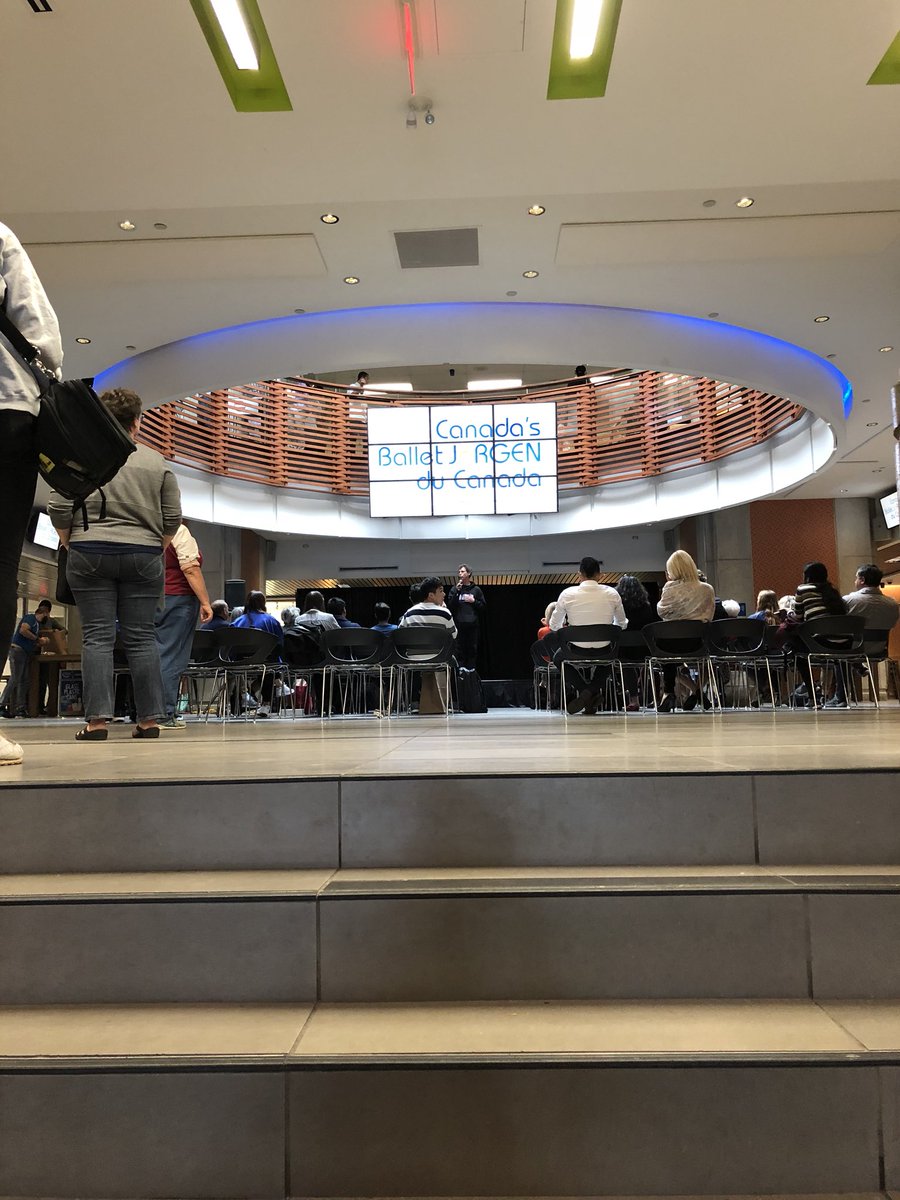 GBPolytech's tweet photo. Awesome addition to lunch time at @gbcchca - a performance by incredible @BalletJorgenCA dancers! You can catch them tmrw at Casa Loma Campus https://t.co/yeTUAnmBw7 #MyGBC #GBDance @GBDANCE https://t.co/iWM8475nX2