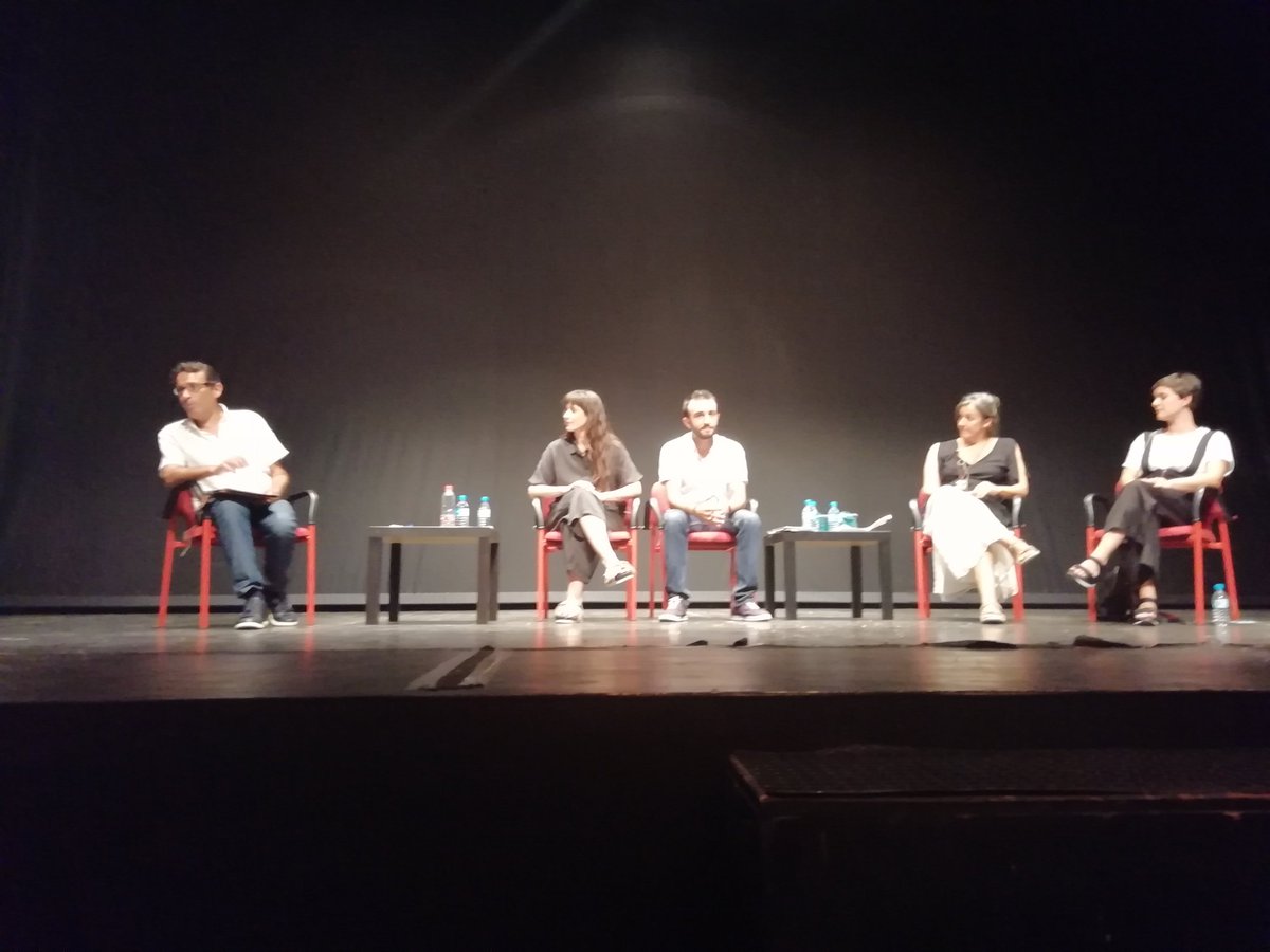 EsadMurcia's tweet photo. Mesa de Interpretación "Arte y Oficio de la Interpretación en el siglo XXI" con José A. Sánchez,  María Cobos, Celia Nadal, José Gabriel Campos y Verónica Bermúdez. https://t.co/9IreSzVIlS
