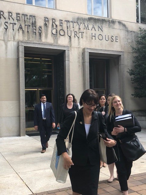 ACLU's tweet photo. That’s a wrap! We just fought for young immigrant women’s right to an abortion and won’t give up until we’ve ensured #JusticeforJane once and for all. https://t.co/FX2ovI6cll
