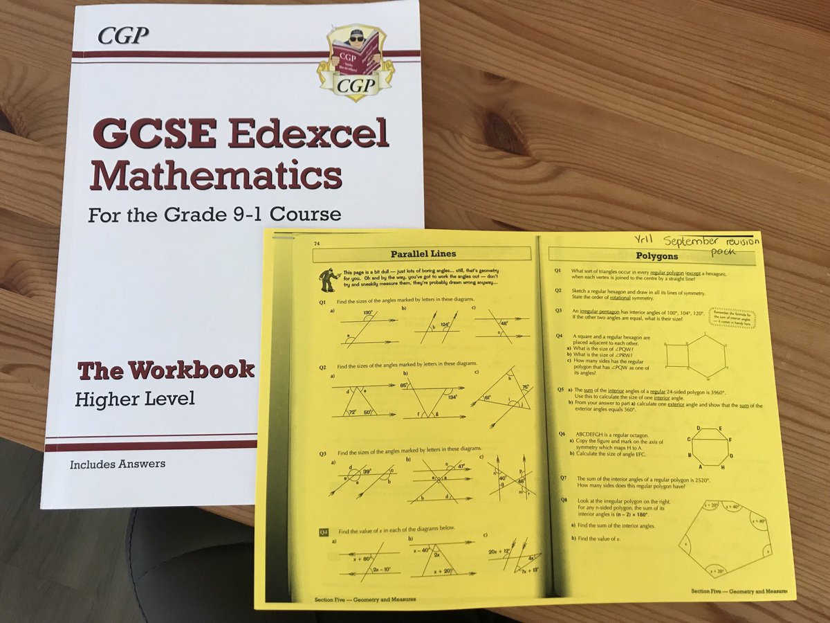 MccaigMiss's tweet photo. Y11’s first months revision pack printed and ready to hand out tomorrow! It’s best to start early Y11 & revise topics from Y9/10! 💡 #GCSEs2019 #mathsrevision #highergcse #aimhigh #achievehigh #algebra https://t.co/1QAyLkMCrR