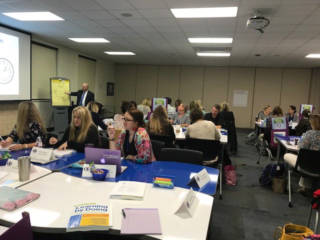 whitisj's tweet photo. Working as a PLC:  Maximizing the Power of Collaborative Teams - Decatur ISD leaders and teachers are participating in training to help us improve learning and achieve better results for our students. Well done team! #DISDBuildingExcellence https://t.co/0KWeIUdaAm