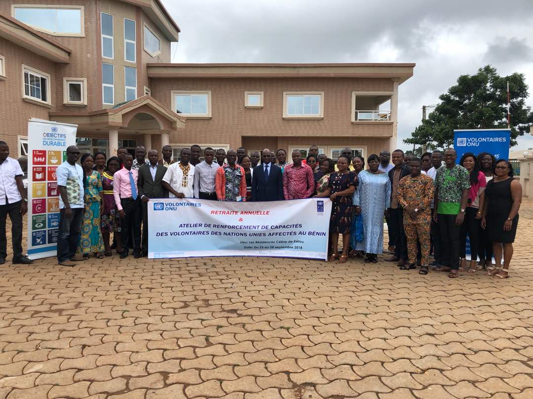 vnubenin's tweet photo. Depuis ce matin, les @UNVolunteers du #Bénin sont en retraite annuelle jusqu'au 28 septembre 2018 à #Ketou, ville historique à l'intérieur du #Benin https://t.co/uSAVLQh8R6