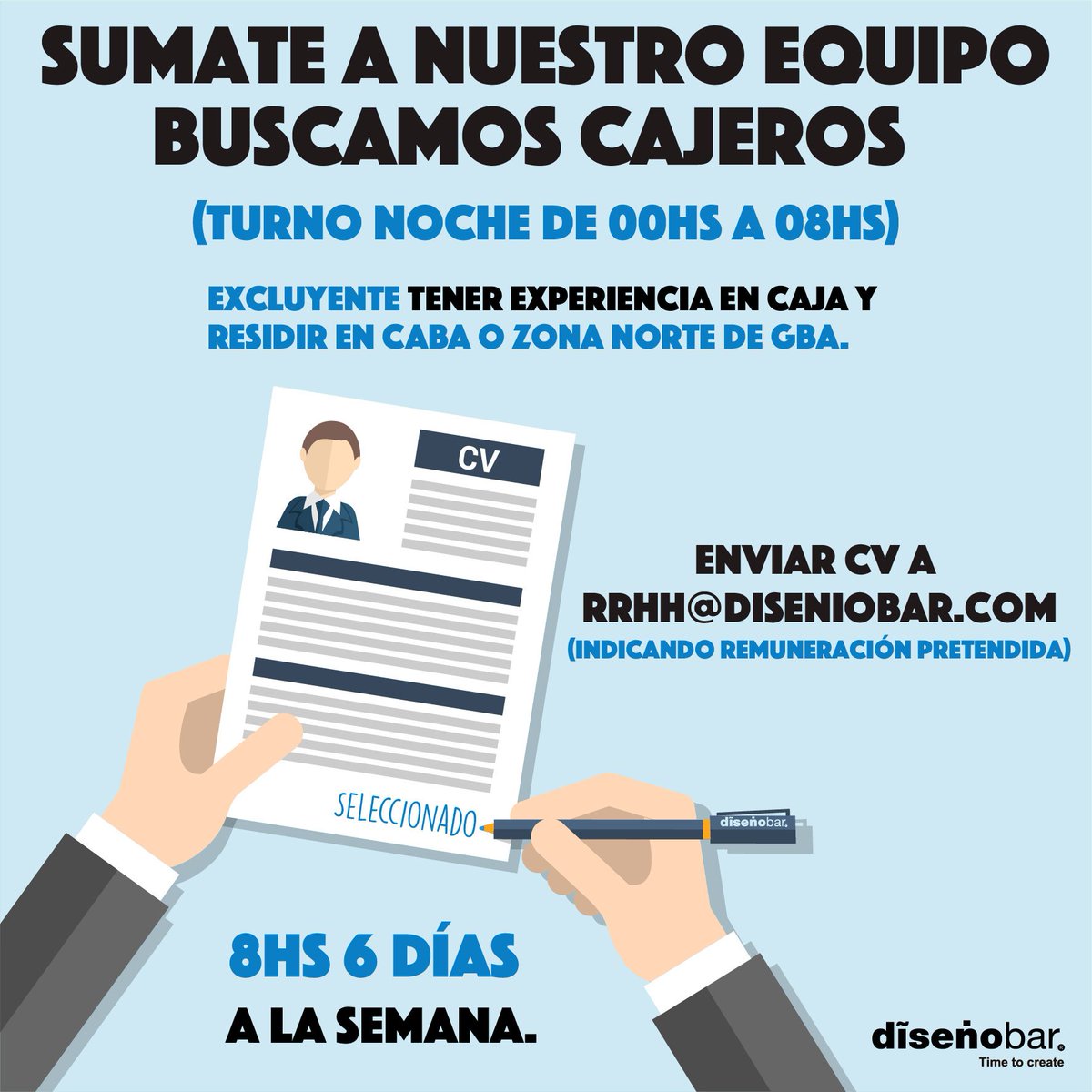 diseniobar's tweet photo. #TrabajoAr https://t.co/a2rg5fsBjO