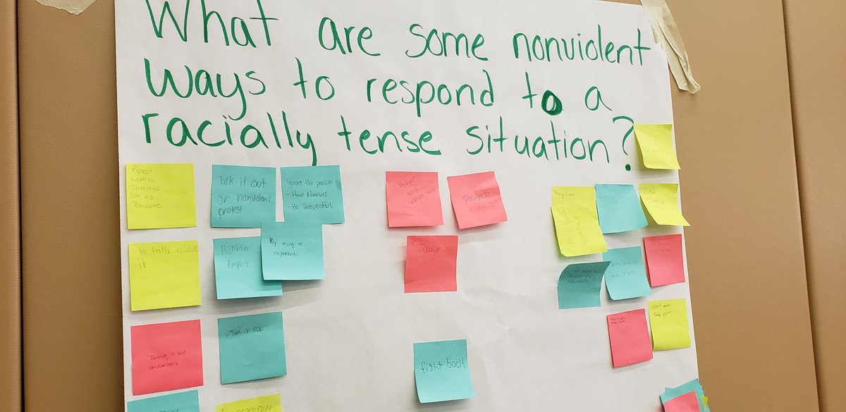 miss_tsmith's tweet photo. The "Dear Martin" group had an insightful discussion on being judged & wrote letters to Dr. King about discrimination today. #rvreads2018 #SummerReadingCelebration https://t.co/kpDfNUEbLm