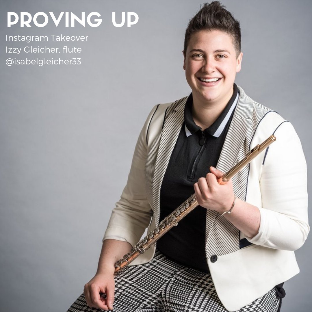 IntContemporary's tweet photo. Tonight's the opening night of #ProvingUp at @MillerTheatre and #iceensemble #flutist Izzy Gleicher is behind-the-scenes! Check it out here >> https://t.co/FK7S5DJjVX https://t.co/lQ235IA8Fa