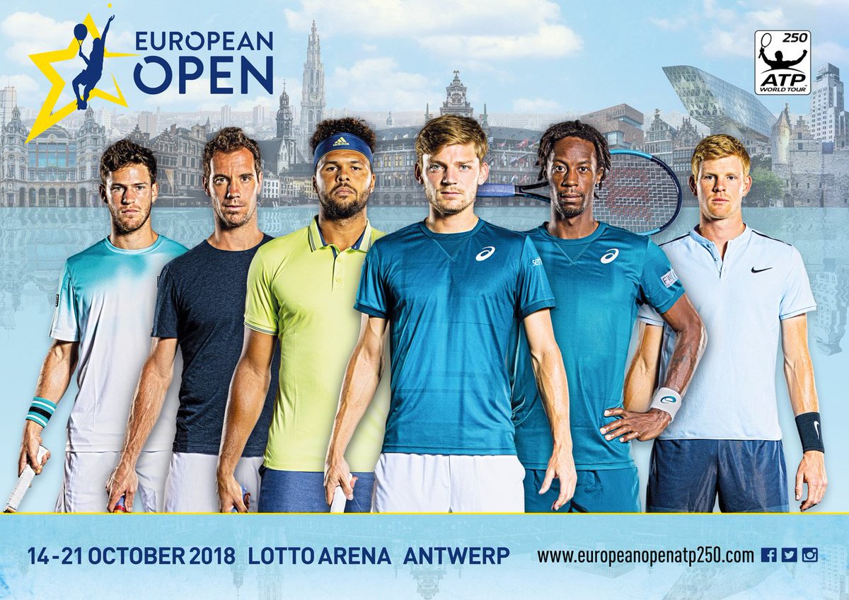 Net zoals vorig jaar zijn wij opnieuw verkozen tot @EuroTennisOpen Official Practice Courts. Graag verwelkomen wij deze tennishelden om te komen ballen op onze indoor tennisterreinen die tijdelijk zullen worden omgevormd tot echte European Open tenniscourts.