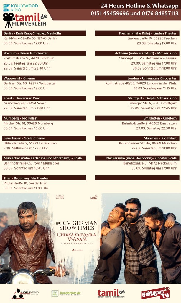 mahthimaha99's tweet photo. #CCV From Tomorrow Worldwide
#CCVFromToday #CCVReview #CCVFestivalBegins #STR #EthiReturn #Vijaysethupathi
#ChekkaChivanthaVaanam #செக்கச்சிவந்தவானம் #CCVDay #CCVToday @CCVMovie https://t.co/xcz9lXCBJv