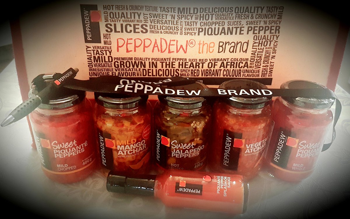 janjanmel's tweet photo. Thank you to @Peppadew_za, @workshop55bar and @StratPR for a phenomenal evening last night and for sending us home with these amazing goody bags so that we can have some fun in our own kitchens, and #JustAddPeppadew to everything! 

#workshop55 https://t.co/OXBrlxWlXo