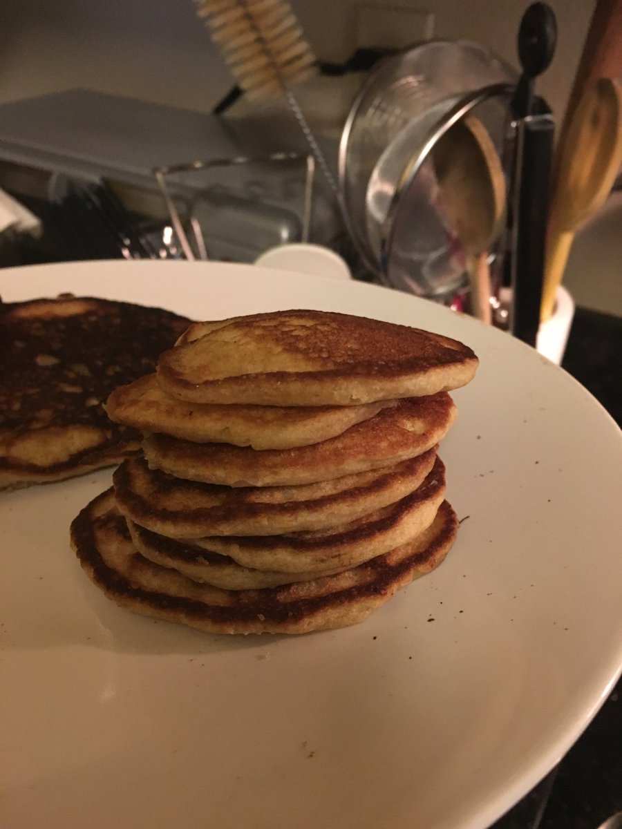 tforia's tweet photo. made pancakes this morning before realizing it was #NationalPancakeDay, hadn't made pancakes in over a year but for some reason felt an urge to make them https://t.co/wsP5pXaLIP