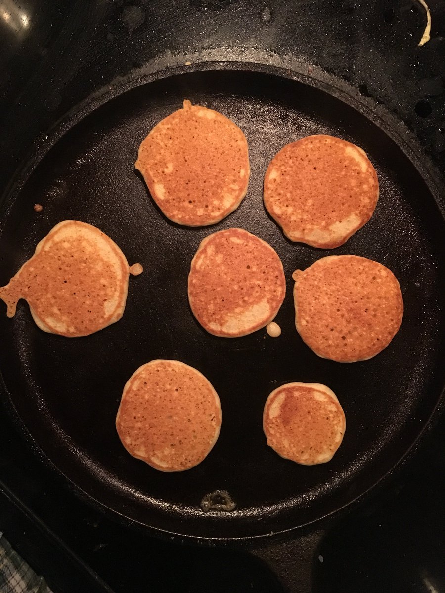 tforia's tweet photo. made pancakes this morning before realizing it was #NationalPancakeDay, hadn't made pancakes in over a year but for some reason felt an urge to make them https://t.co/wsP5pXaLIP