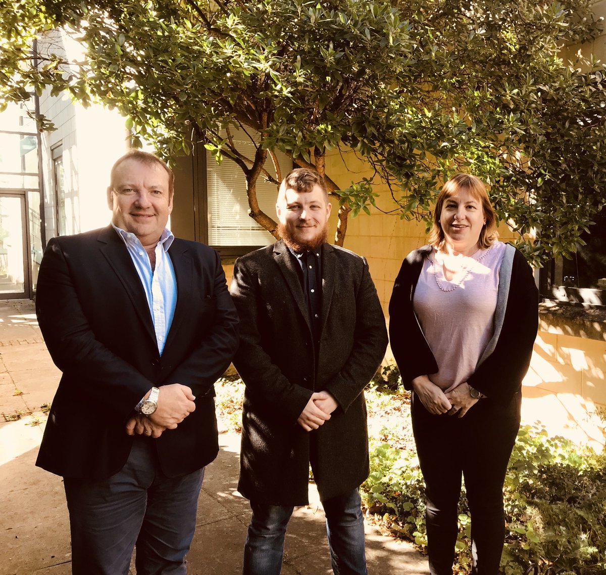 jarkov_vlad's tweet photo. Had the absolute pleasure of meeting Raoul and Catherine Hughes who’s philanthropy has given me and many others the opportunity to pursue their dreams by funding PhDs projects like mine . Also big thank you to Francesca at #csctbath for introducing them to the centres great work https://t.co/9Fln0U1OUV