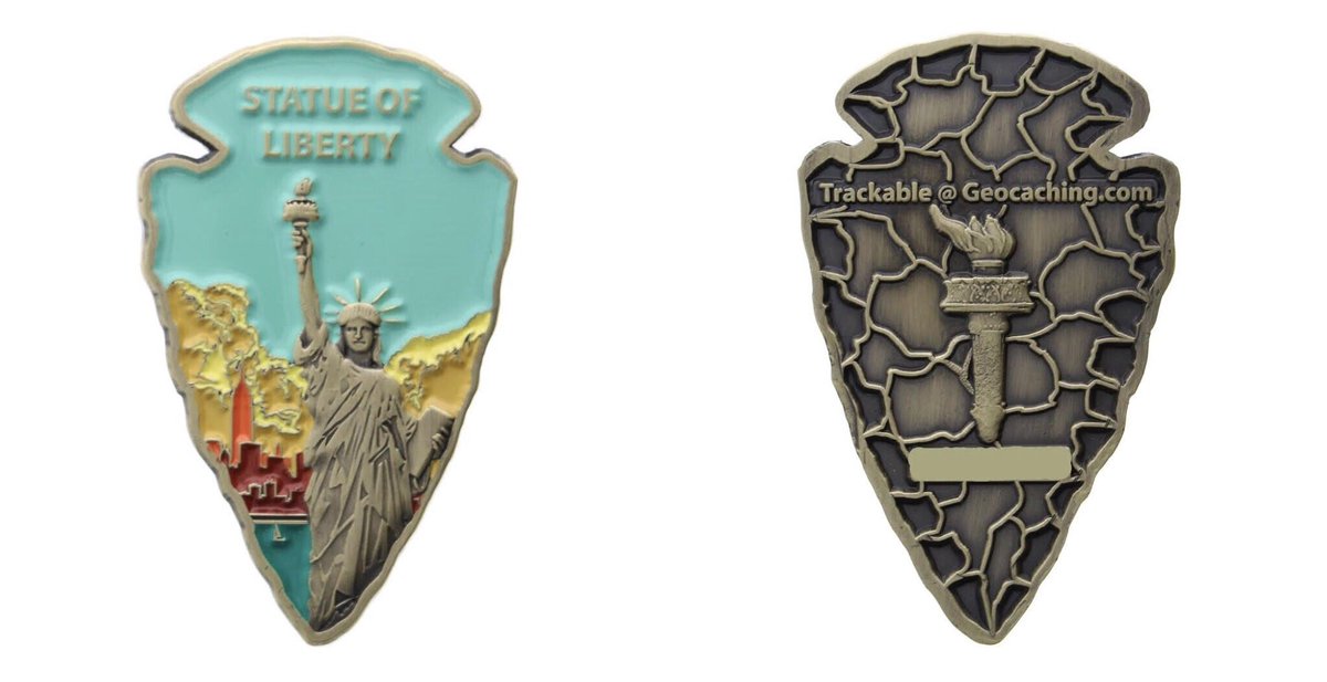 geoswag's tweet photo. We have a NEW Arrowhead on our site! The Statue of Liberty! Along with a New Micro Cache Container! Head over to our site to get them while they are on sale! https://t.co/XwVpkR9RTP
@gogeocaching #geoswag #geocache #geocaching #microcache https://t.co/b8KsBJu1r7