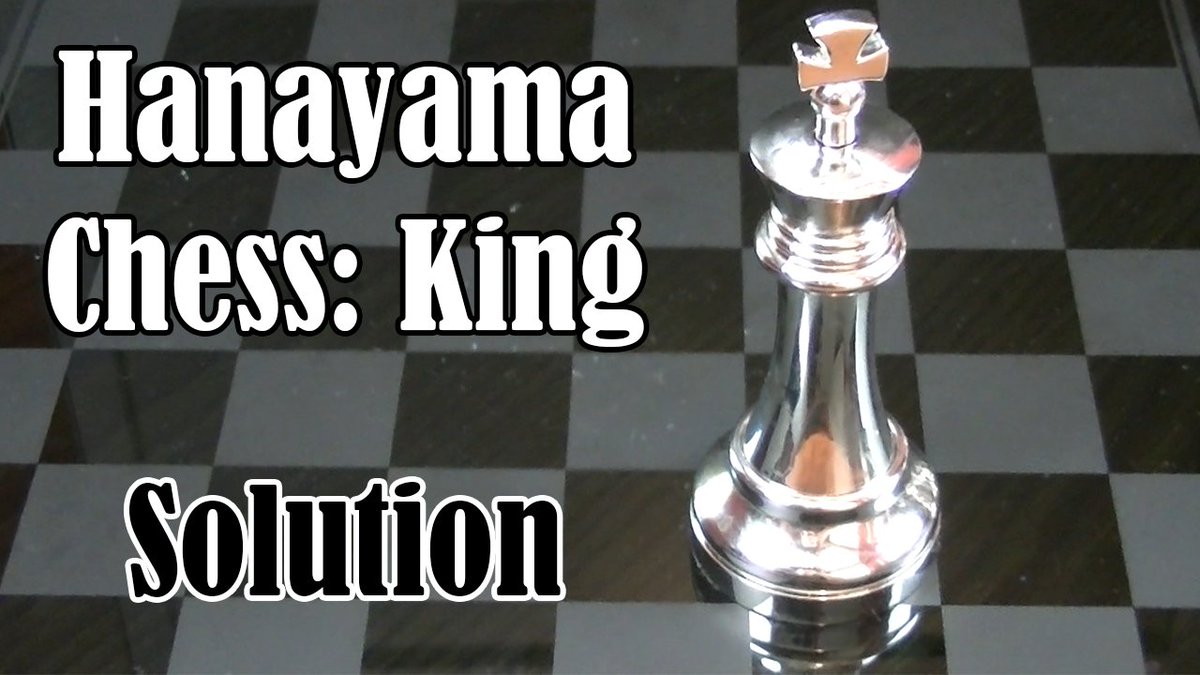 haywiregroup's tweet photo. Puzzle wiz @EricBuffington1 tested our new #HANAYAMA #ChessPuzzles. What does he say about the #KING? See the review https://t.co/9Z3FZym9V7 then find the puzzle at https://t.co/76o1gAGGgu. #SpoilerAlert Puzzle solution after 2:26. #BePuzzled #CastPuzzle #CastPuzzles #ChessPuzzle https://t.co/vJcBHyLqJG