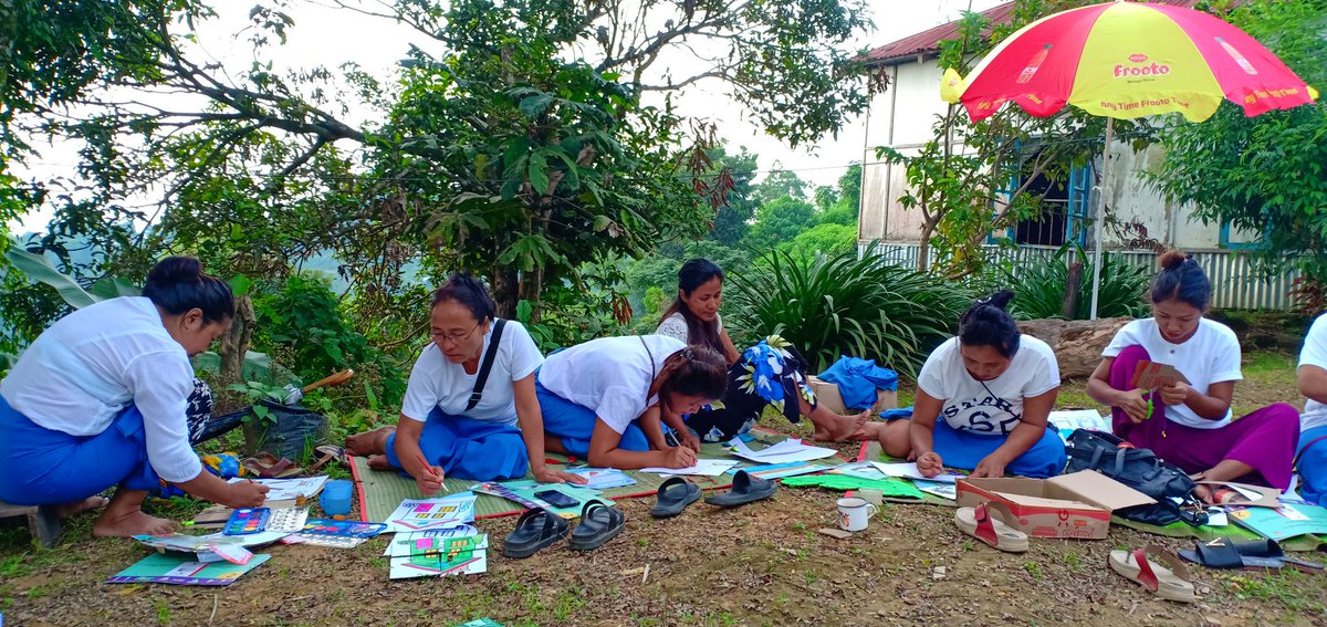 Tluangtei12's tweet photo. Last Week for Rashtriya Poshan Maah. Teaching Learning Materials Training
#ECCEDAY
#Mizoram
#PoshanMaah ๐ฎ๐ณ
Early Childhood Care and Education ๐๐๐๐๐งก https://t.co/NbshbwbcFR