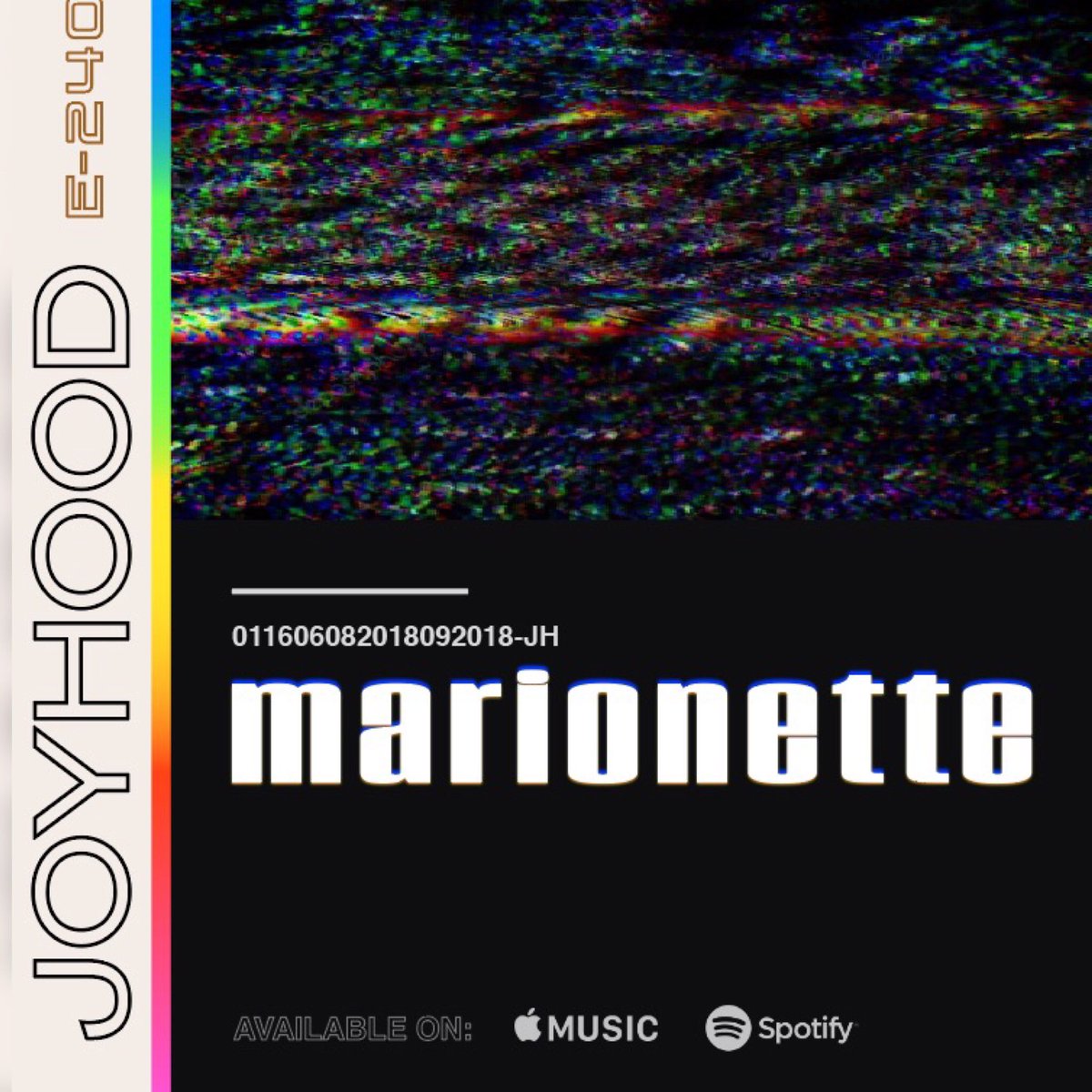 NEW SINGLE! “Marionette” listen on all streaming platforms.