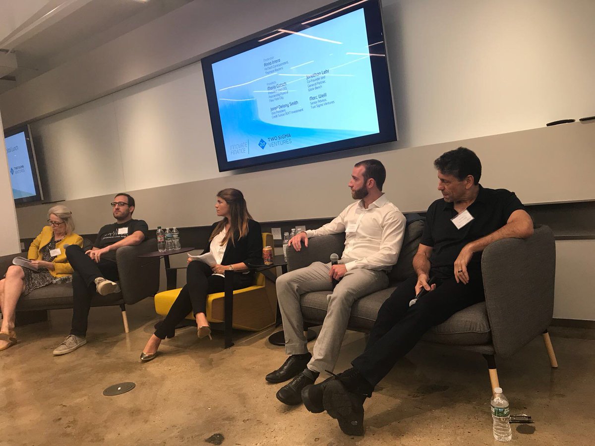 InnFin's tweet photo. Thank you to @TwoSigmaVC as we bring together the NYC venture community talking capital, startups and opportunities within FinTech @creditsuisseNext @Partnership4NYC  @FoundersWkbench @thomsonreuters 
#insurtech #tech4tech #mL #enablingtechnology #fullstacktech #techsoldtofin https://t.co/XhdhyKqLV6