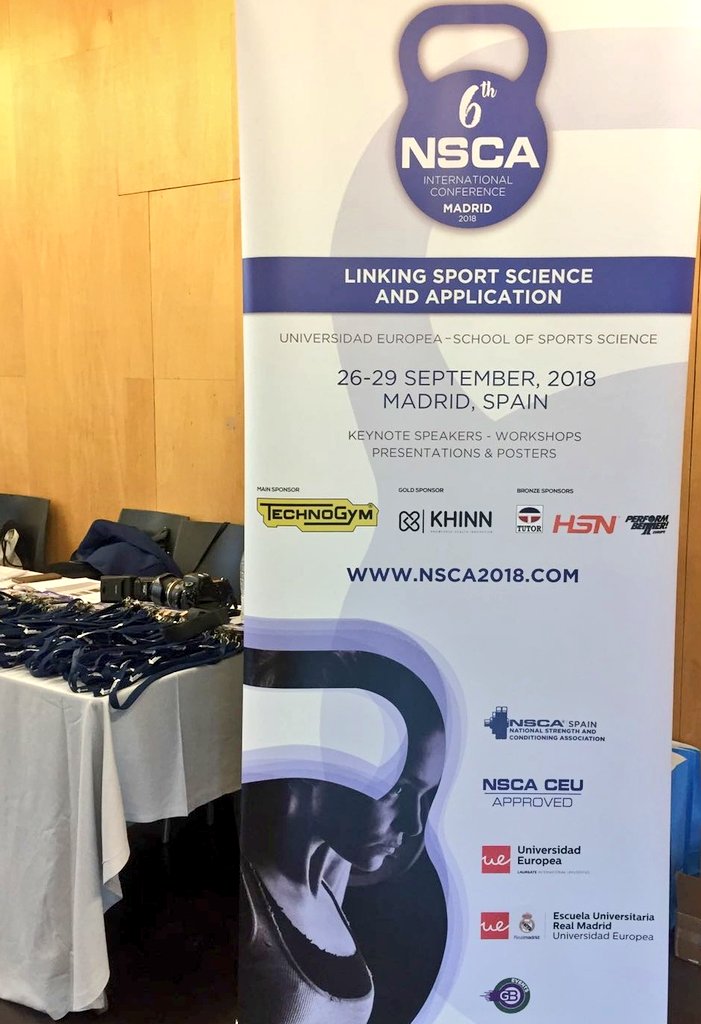 Khinn_app's tweet photo. A punto de dar comienzo la ceremonia de apertura en @MedialabPrado de la 6th International Conference #NSCA2018 en la que #Khinn participa como Gold Sponsor. ¡Emocionados por formar parte de este gran evento dedicado a la preparación, acondicionamiento y rendimiento deportivo! https://t.co/6CNiuXIY8B