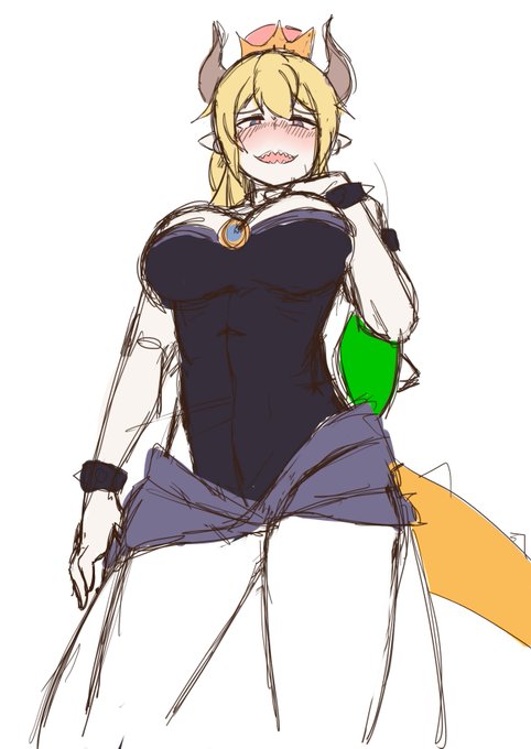 the day i finish color this (probably not) the trend will be more than over already

#Bowsette #bowserette #Bowsett  or whatever u called it 