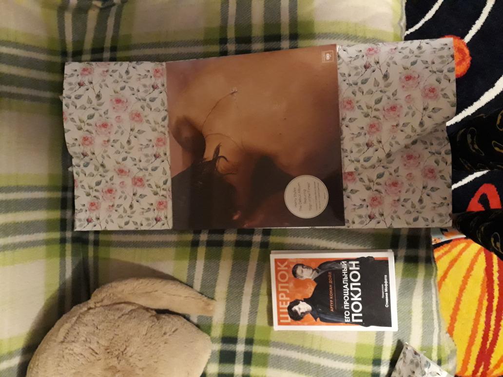 PilotBroflovski's tweet photo. OMG, I'm really crying now! It's the best present ever! I'm so much happy to have such an amazing friend😭❤THANK YOU @cactusogurtsov #HarryStyles https://t.co/7yKcCPG539