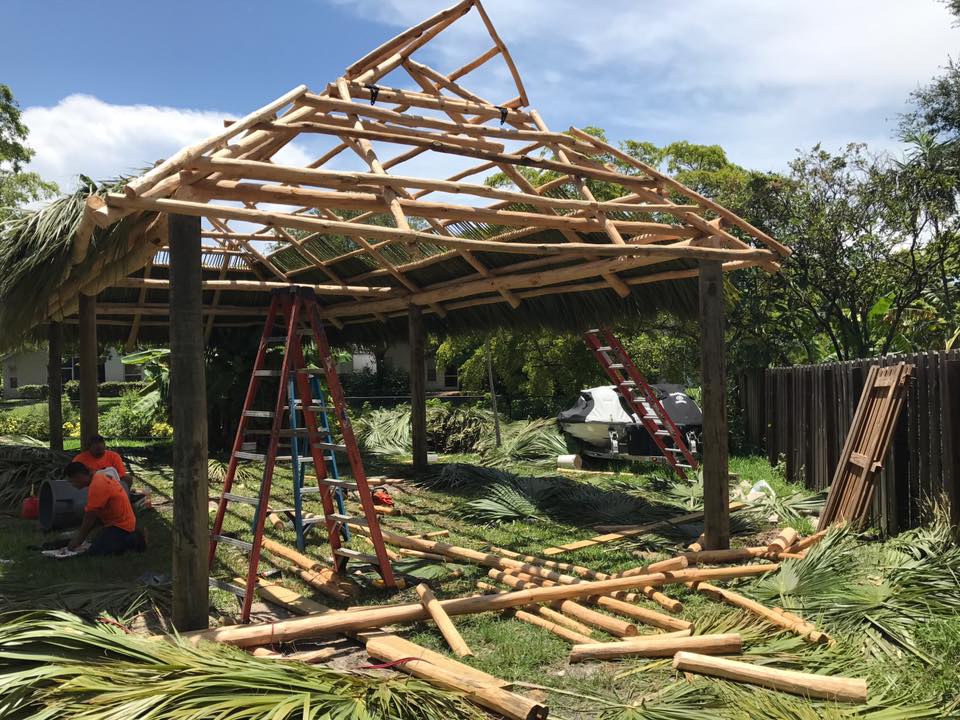 dan_tiki's tweet photo. Canopy going up https://t.co/l22iT0cIYB