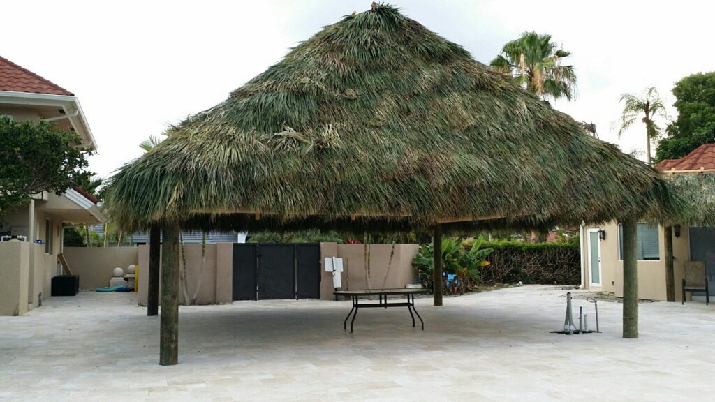 dan_tiki's tweet photo. Another successful job completed. BIG Tiki Hut. https://t.co/MA5rBCjA3z