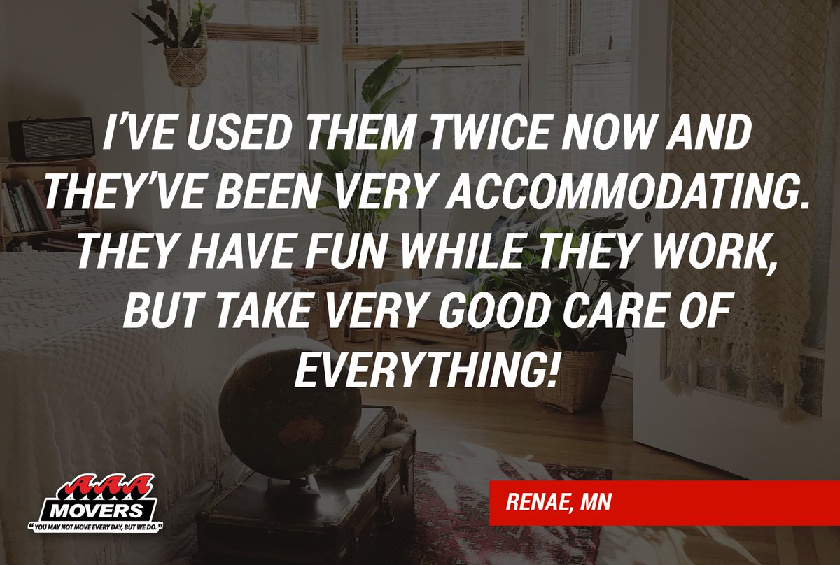 Hey, we believe a positive attitude will change everything! Moving can be stressful, but we like to bring a great team and an even better mood! 💪 🚚