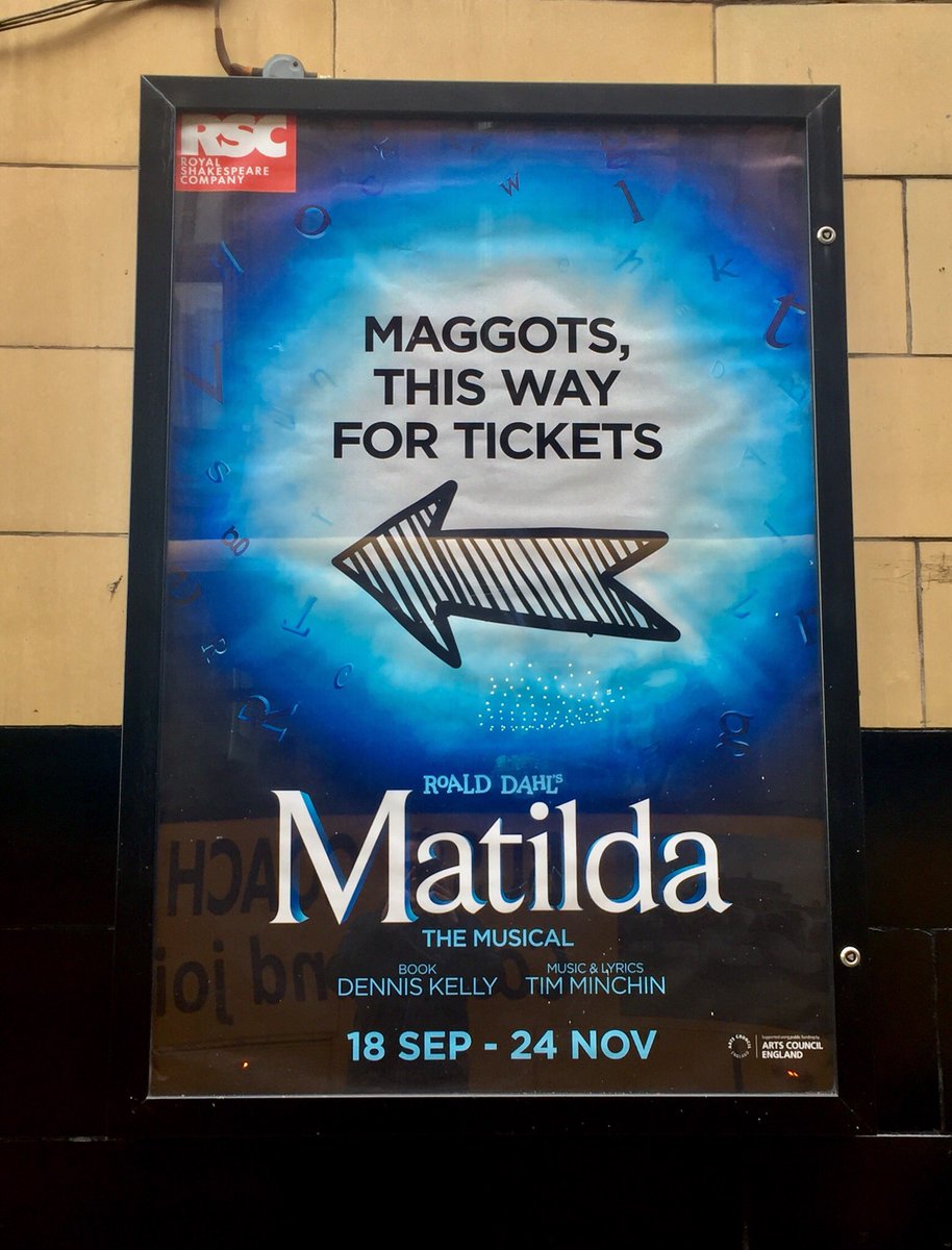 np_jennings's tweet photo. Off to see @MatildaMusical @TheMaggot at @PalaceAndOpera are we clart?
.
#themaggot #theglc @theGLC #matilda #youknowsit https://t.co/6zz6aFWx5W