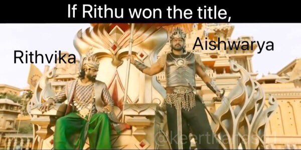 BBTamil_Memes's tweet photo. Rofl 😂 🤣 

Vera level meme by #Aishu fans

#BiggBoss2Tamil #BiggBossTamil2 #BiggBossTamil https://t.co/6mNz0HjEM1