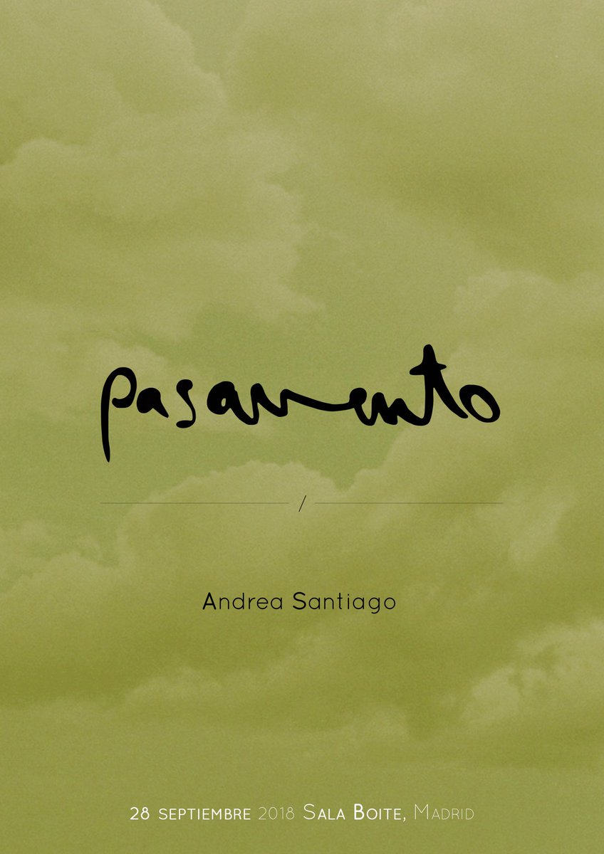 Mañana descubre #LaTrayectoriaIdeal de <a href="/somospasavento/">Pasavento</a> en directo en <a href="/BoiteLive/">Boite Live</a> 
Abrirá la noche #AndreaSantiago
🎫👉 bit.ly/pasavento