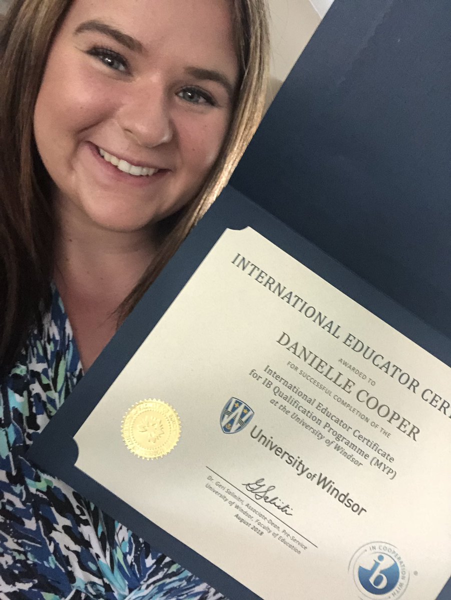 DanielleC00per's tweet image. Another step forward. 👩🏼‍🏫 #InternationalEducator #InternationalBaccalaureateProgramme #MYPScience