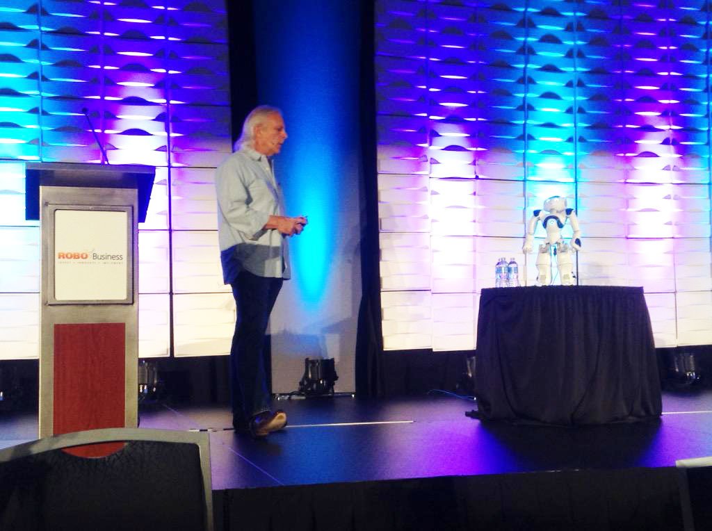 darinandersen's tweet image. #NXTRobotics is active this year at #RoboBusiness Conference in #SiliconValley Keynote coming up ... stay tuned ...