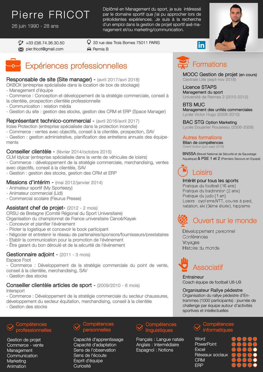Casse la démarche de la recherche d'emploi comme ... <a href="/samumtiti/">Samuel Umtiti</a> Please RT <a href="/VGdreamOfficiel/">Vegedream</a> <a href="/FFF/">FFF</a> <a href="/i4Emploi/">Collectif i4Emploi</a> <a href="/Paris2024/">Paris 2024</a> @LinkedInFrance  <a href="/SportStrategies/">Sport Stratégies</a> <a href="/aspomjobs/">aspom sports jobs</a> @sportyjob @SPORT_CARRIERE @Antony_Bloch @PMU_Sportif #sport #emploi #TraverseLaRueCommeManu
urlz.fr/7QiK