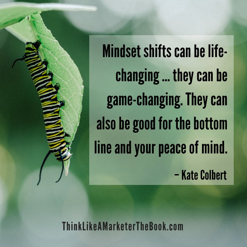 KateColbert's tweet image. What can you do -- as a business owner or business leader -- to see things anew? To catapult your company or ignite sales? To double your Net Promoter Score? To #ThinkLikeAMarketer, every day and every time it can serve you and your stakeholders? 

#BeMeaningfullyDifferent