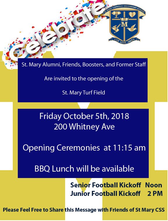 StMaryCSSTech's tweet photo. Welcome to all alumni family and friends https://t.co/BUJTJoErBq