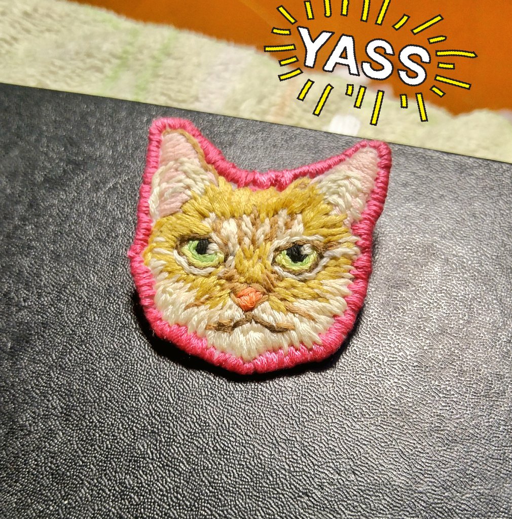 handstitchman's tweet photo. 치즈 아가를 작업했어요!! https://t.co/3CFdVcD8zG