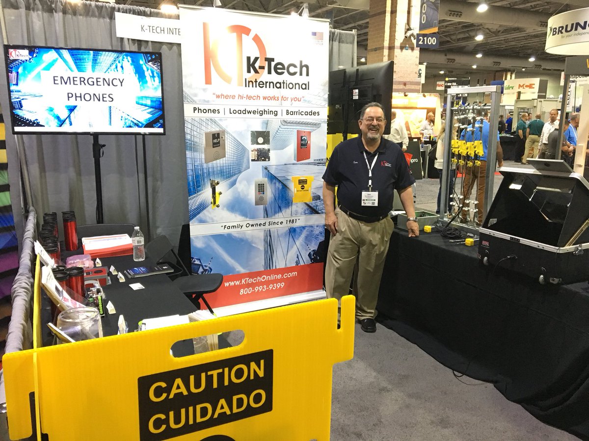Enjoying Day 1 at #NAEC2018 Come on down to booth #2302!