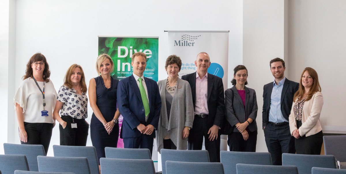 MillerLLP's tweet photo. Heard some really interesting tips on how organisations can be more family friendly at our #DiveInFest event today. A huge thank you to our panellists, you were great fun! Can't wait for our third and final event tomorrow with @JohnAmaechi! #Time4Inclusion #InclusionAtMiller https://t.co/BrRz7y3zz9