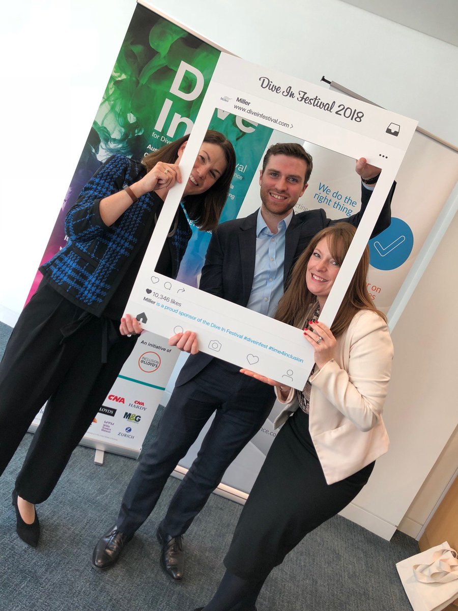 MillerLLP's tweet photo. Heard some really interesting tips on how organisations can be more family friendly at our #DiveInFest event today. A huge thank you to our panellists, you were great fun! Can't wait for our third and final event tomorrow with @JohnAmaechi! #Time4Inclusion #InclusionAtMiller https://t.co/BrRz7y3zz9