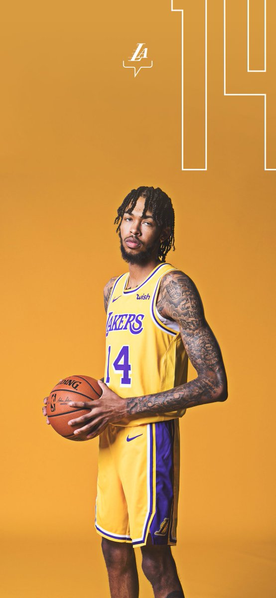 Lakers's tweet image. Have you heard? It's #WallpaperWednesday—time to give your phones a fresh look!