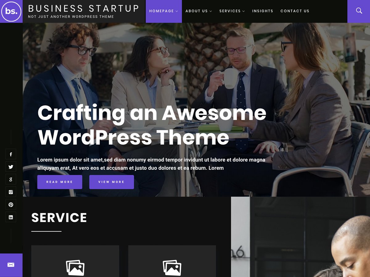WordPress Theme tweet media