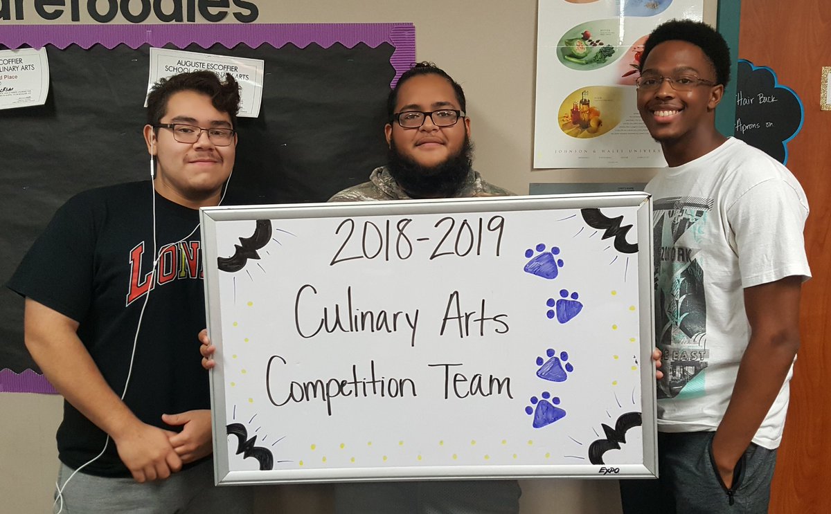 LHS_Culinary's tweet photo. Congrats to these students who will be competing in the culinary arts team regional competition in February! #LufkinLearns #LPNoLimits @jay_srhoades @media_lhs https://t.co/hdA1LF7I9R