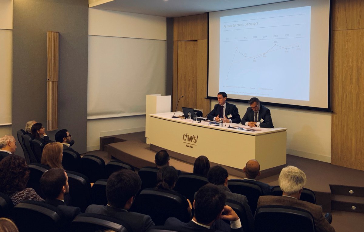 CMS_Spain's tweet photo. Hoy hemos celebrado una interesante sesión sobre #tendencias en las operaciones de M&A en Europa, comentando los datos que nuestros expertos de CMS copilan cada año en el estudio 'CMS European M&A Study'. #eventosCMS #MnA #MergersAndAcquisitions #business https://t.co/96j5JatUQ8